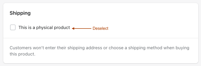 Create a product as a service