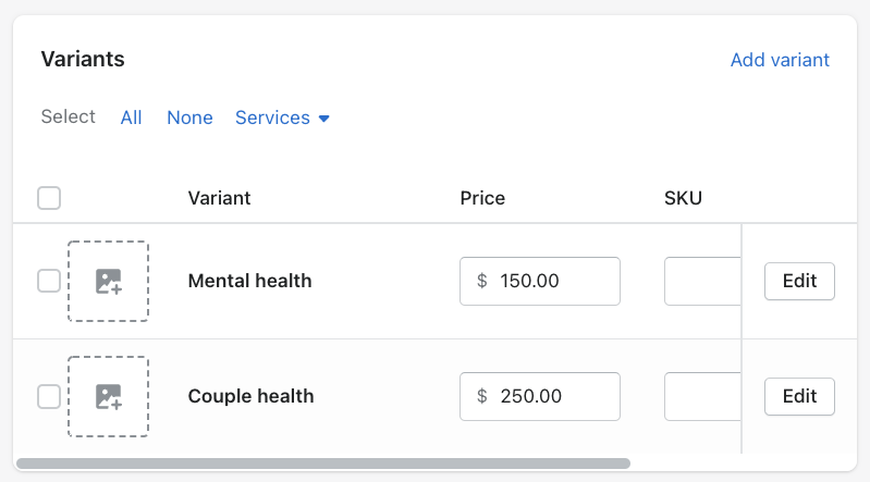 Create a product as a service