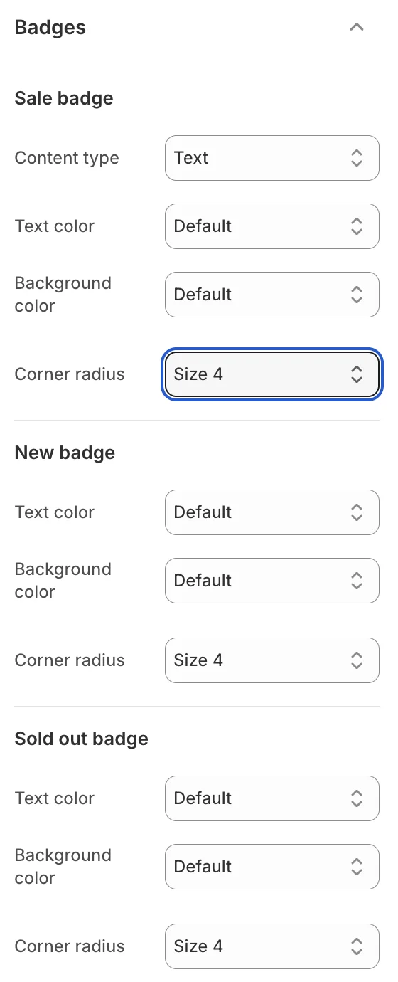 Wave theme settings