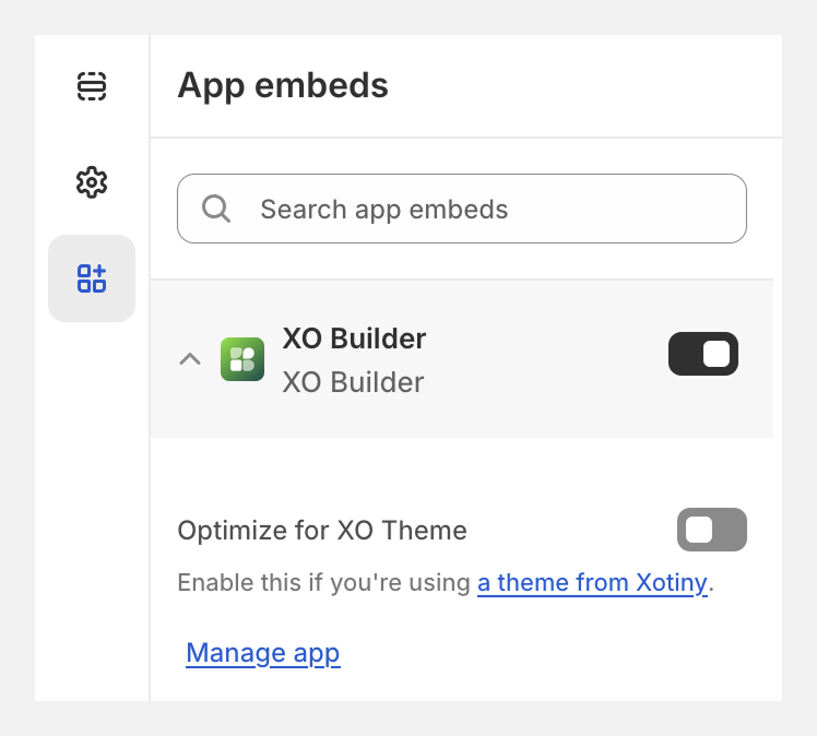 Enable XO Builder scripts